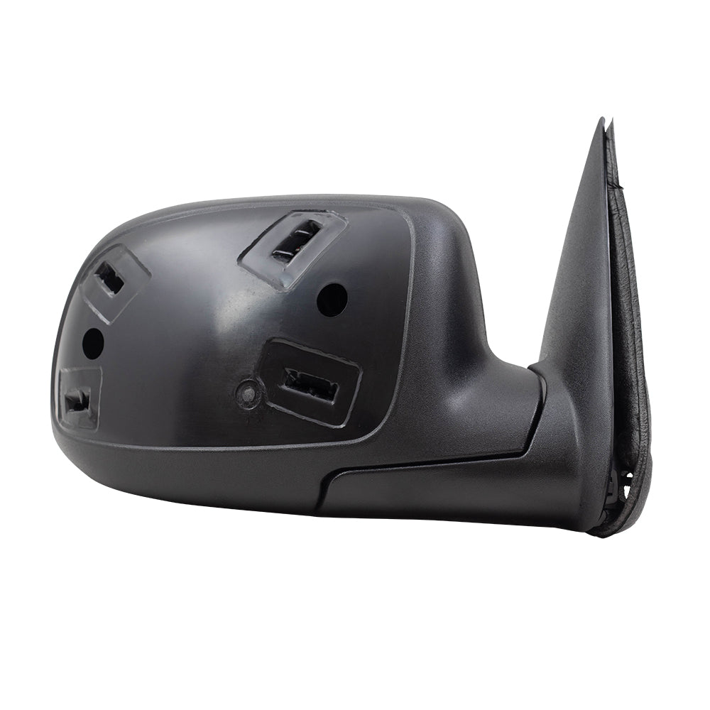 Power Mirror for 2003-2006 Silverado 1500 Includes Paint To Match & Textured Black Cap 88980 Turn Signal Indicator Puddle Lamp Heated Manual Fold for 2003-2006 Silverado 1500 HD Set