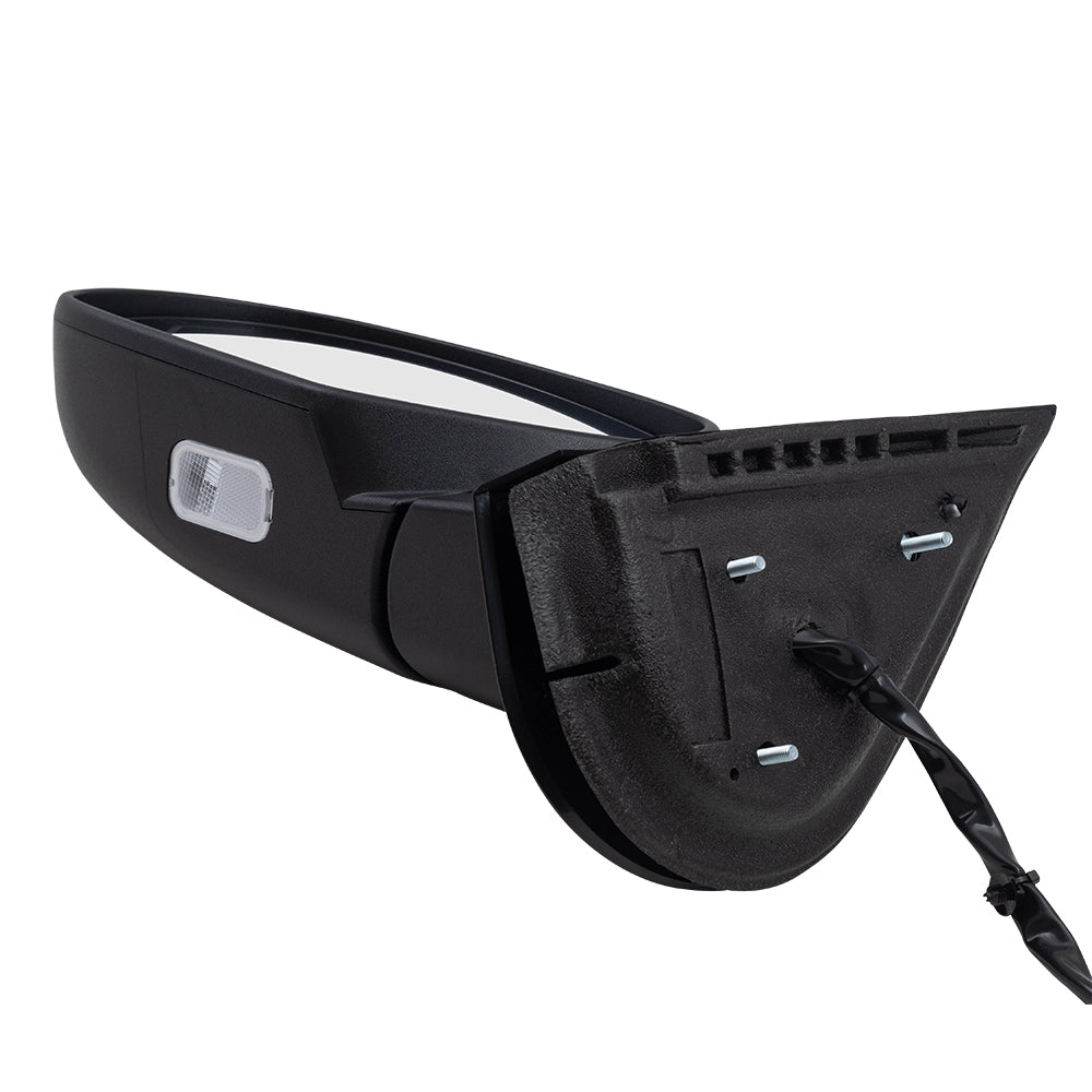 Replacement Driver Power Folding Door Mirror Heated Compatible with 2009-2013 Silverado Pickup Truck 20843142