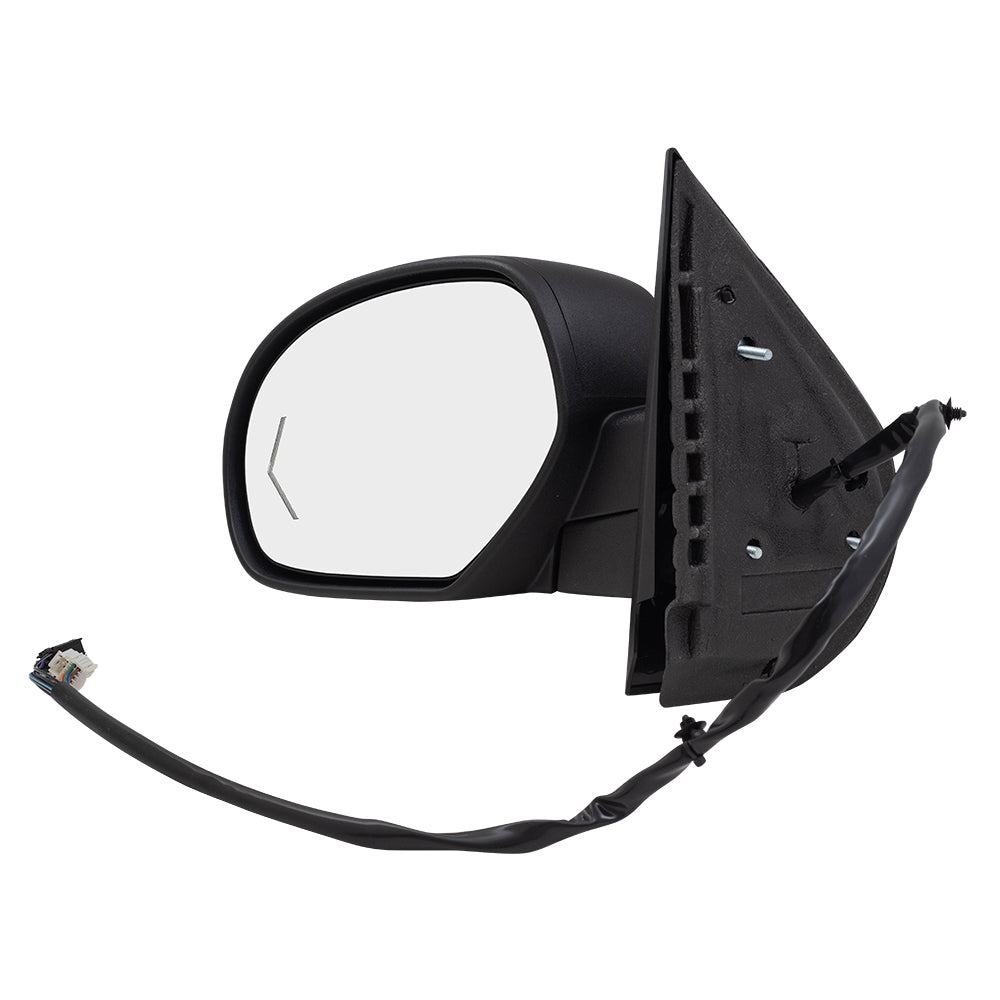 Power Mirror for 2009-2013 Silverado 1500 Turn Signal Indicator Puddle Lamp Memory Heated Manual Fold for 2009-2014 Silverado 2500 for 2009-2013 Sierra 1500 for 2009-2014 Sierra 2500 HD 20756892 Set