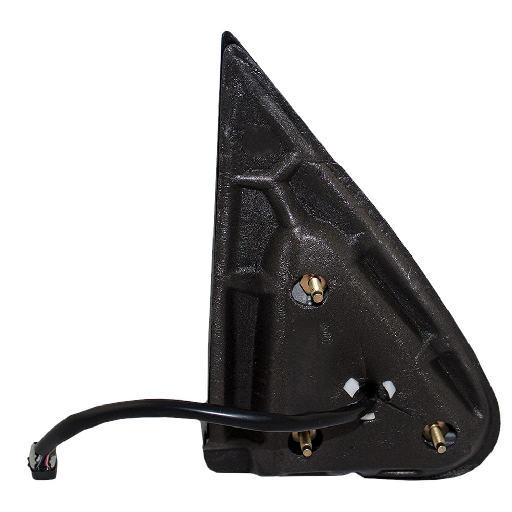 OEM Replacement Driver Power Door Mirror Heated Puddle Lamp w/ Chrome Cover Compatible with 1999-2002 Silverado Sierra Pickup Truck