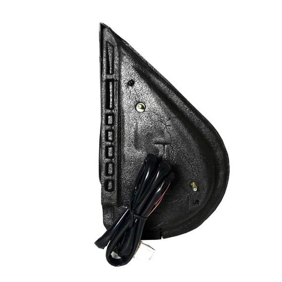 Replacement Driver Power Side Door Mirror Heated Puddle Lamp Textured Compatible with 2007-2013 Silverado Sierra Avalanche Pickup Truck