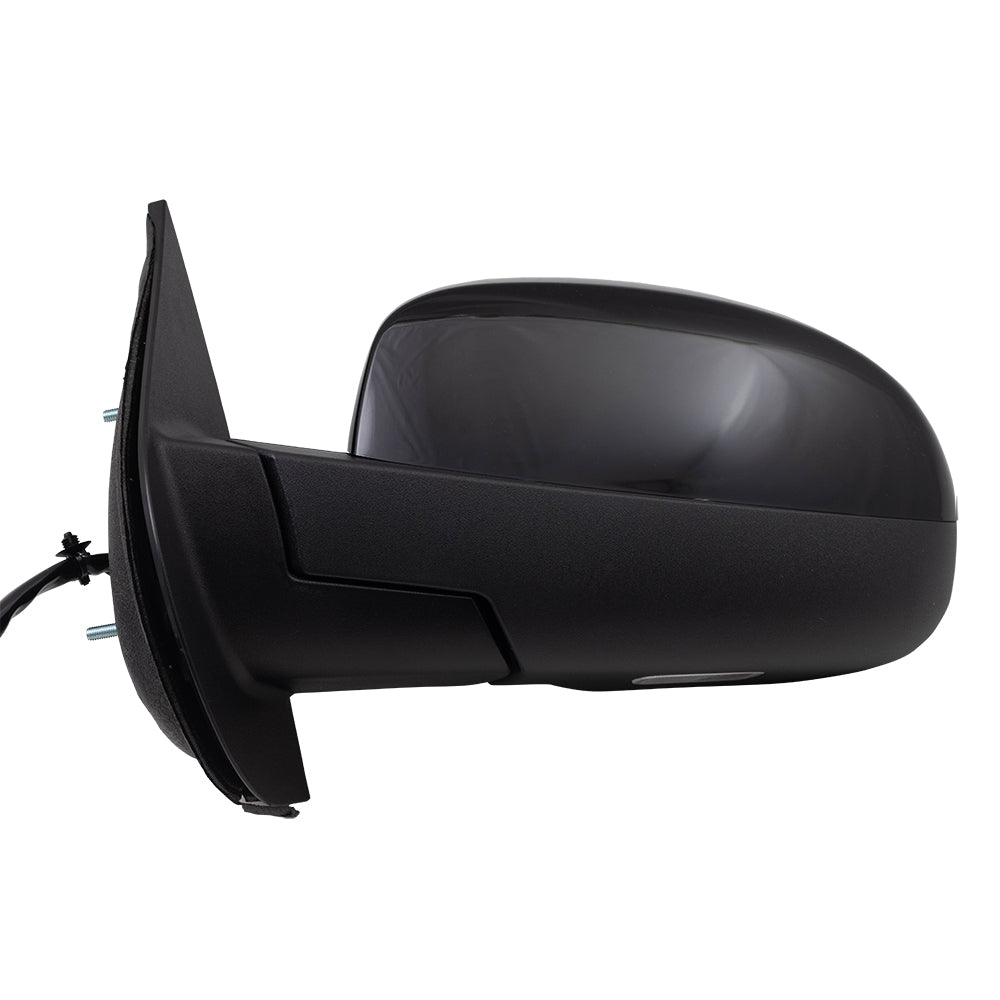 Replacement Driver Power Folding Door Mirror Heated Memory Puddle Lamp Signal on Glass Compatible with 25831236
