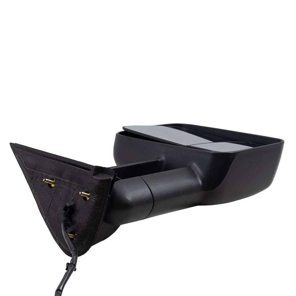 Brock Replacement Passenger Power Tow Telescopic Side Door Mirror Heated Signal On Glass Compatible with 2003-2006 Silverado Sierra Avalanche Pickup