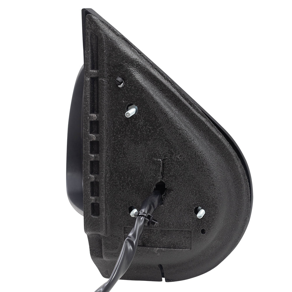 Replacement Driver Power Side Door Mirror Heated Memory Puddle Lamp Signal on Glass Compatible with 2007-2014 Silverado Pickup Truck