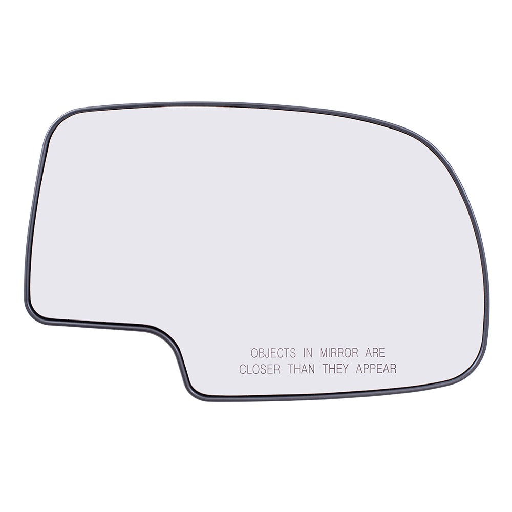 Mirror Glass with Base for 1999-2006 Silverado 1500 for 2001-2006 Silverado 1500 HD for 2000-2006 Tahoe for 2000-2006 Suburban 2500 for 1999-2004 Sierra 2500 for 2001-2006 Sierra 3500 12477843 Set