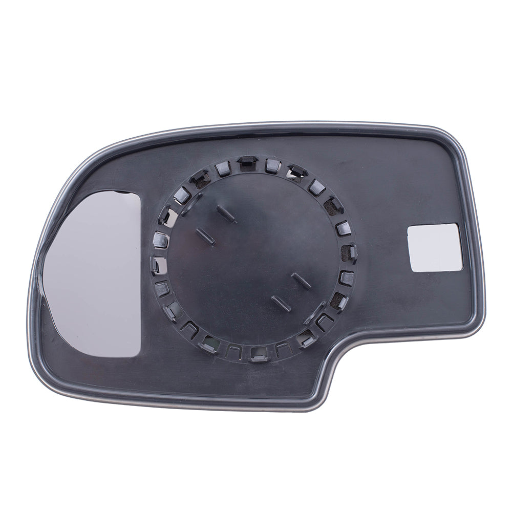 Mirror Glass with Base for 1999-2006 Silverado 1500 for 2001-2006 Silverado 1500 HD for 2000-2006 Tahoe for 2000-2006 Suburban 2500 for 1999-2004 Sierra 2500 for 2001-2006 Sierra 3500 12477844 Right