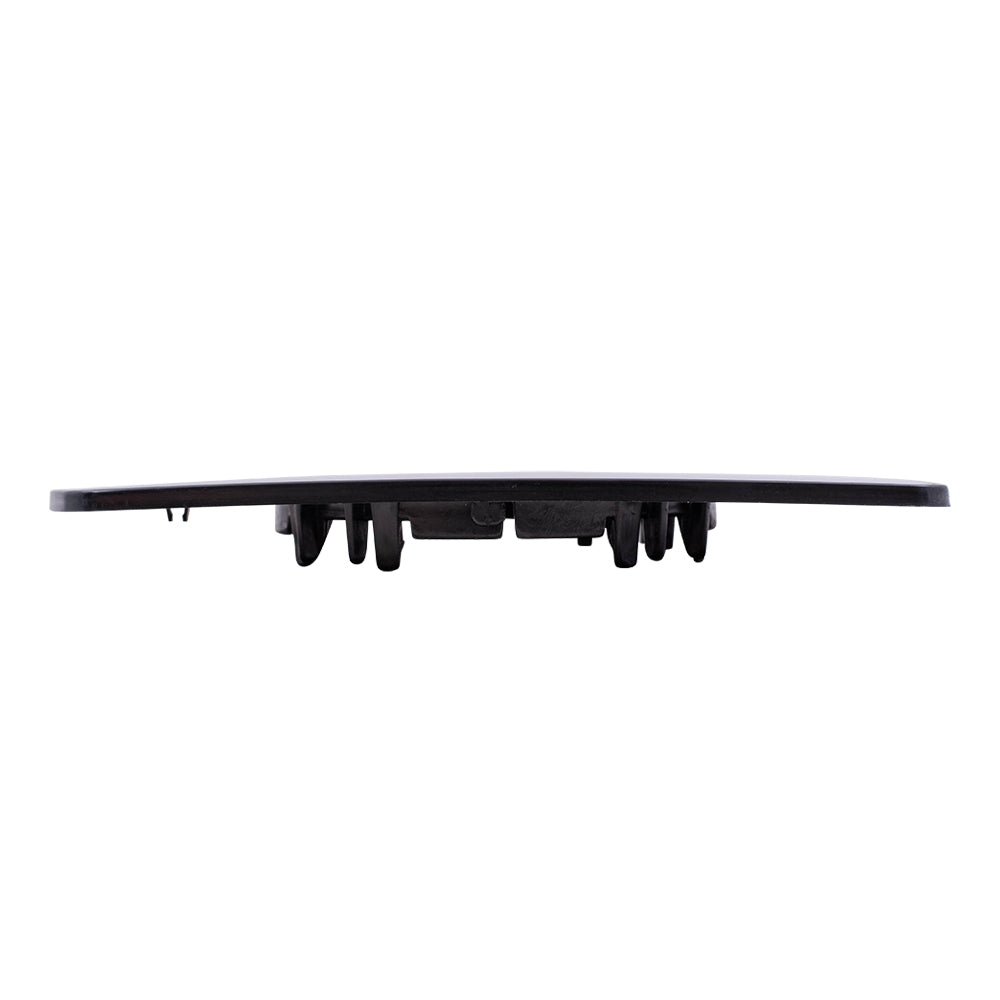 Brock Replacement Passenger Door Mirror Glass with Base Compatible with 2013 2014 2015 Malibu
