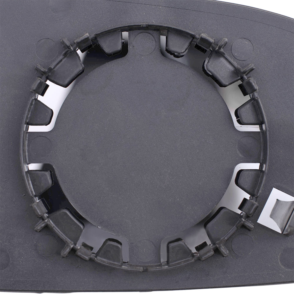 Brock Replacement Driver Side Door Clear Mirror Glass & Base Compatible with 2007-2011 Aveo Sedan 95214065