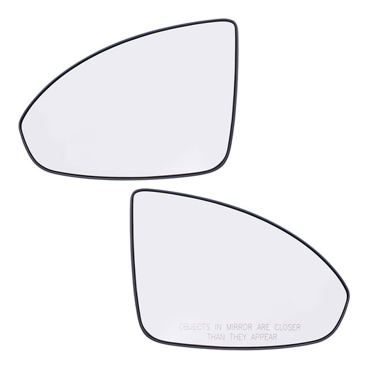 Mirror Glass with Base for 2011-2015 Cruze for 2016 Cruze Limited 95215096 Set GM1323486