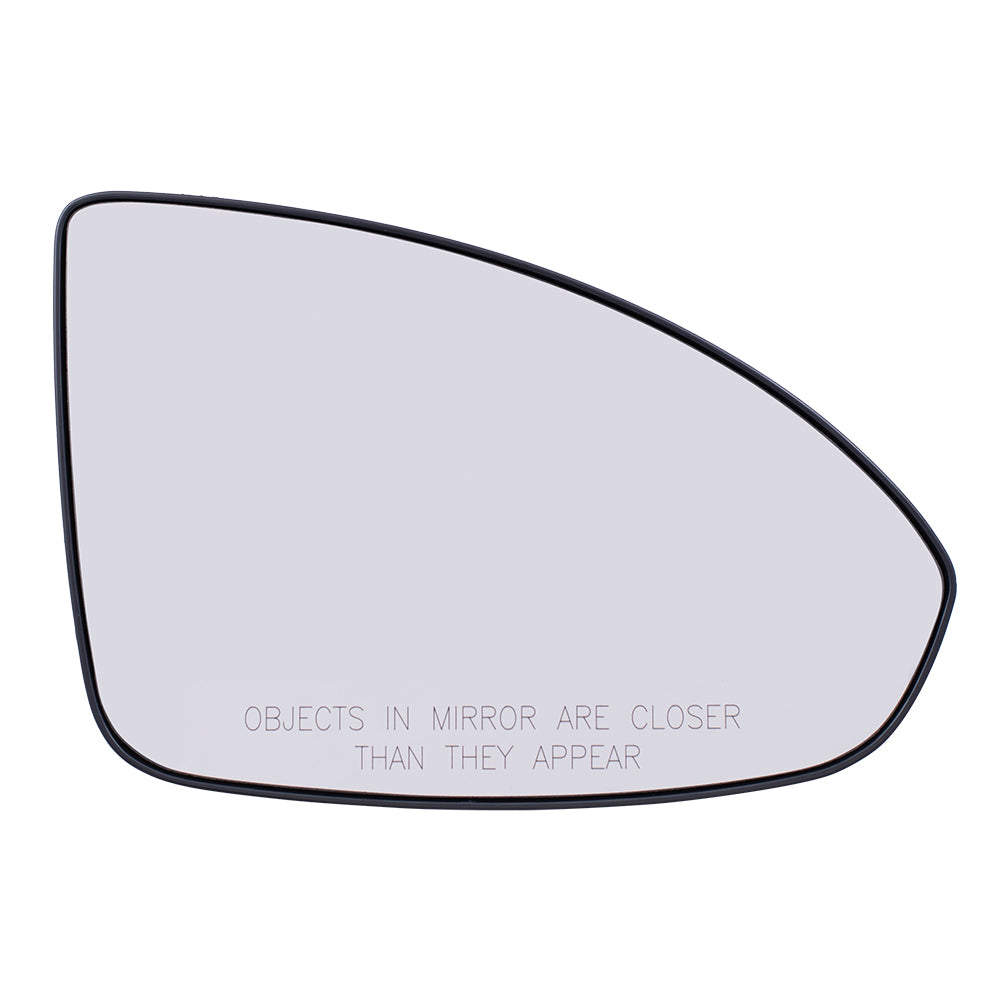 Brock Replacement Set Driver and Passenger Door Mirror Glass & Bases Compatible with 2011-2015 Cruze 2016 Cruze Limited 95215096 95215095