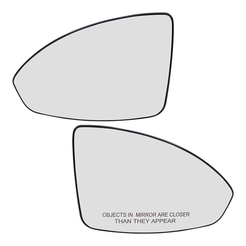 Mirror Glass with Base for 2011-2015 Cruze Heated for 2016 Cruze Limited 95215098 Set GM1324128