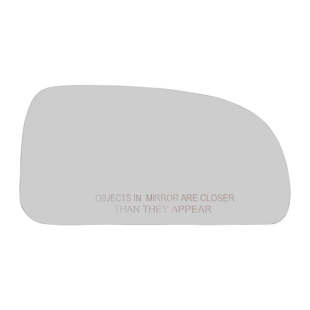 Mirror Glass for 2002-2009 Trailblazer for 2002-2006 Trailblazer EXT for 2002-2009 Envoy for 2004-2005 Envoy XUV for 2003-2008 Ascender for 2005-2009 9-7x for 2004-2007 Rainier for 2002-2004 Bravada