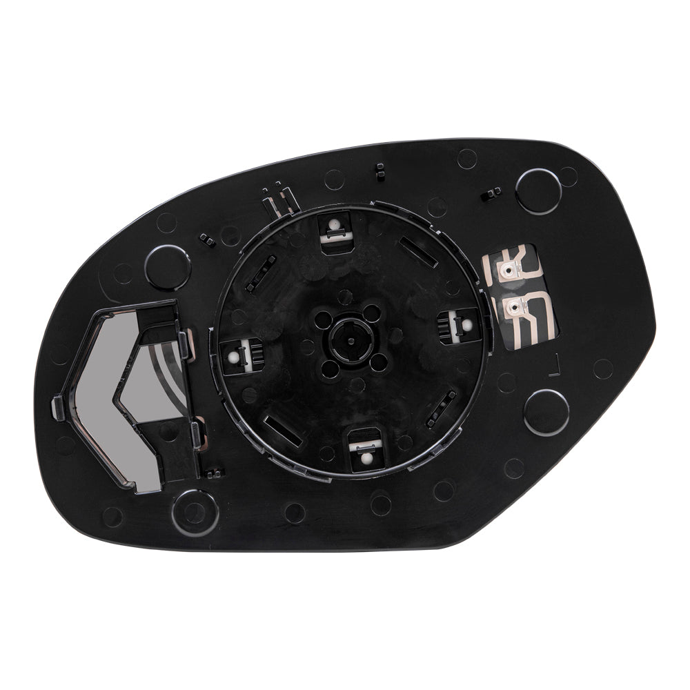 Mirror Glass with Base for 2007-2013 Silverado 1500 Heated for 2007-2014 Silverado 2500 for 2007-2014 Suburban 1500 for 2007-2013 Suburban 2500 25829663 Right GM1325137