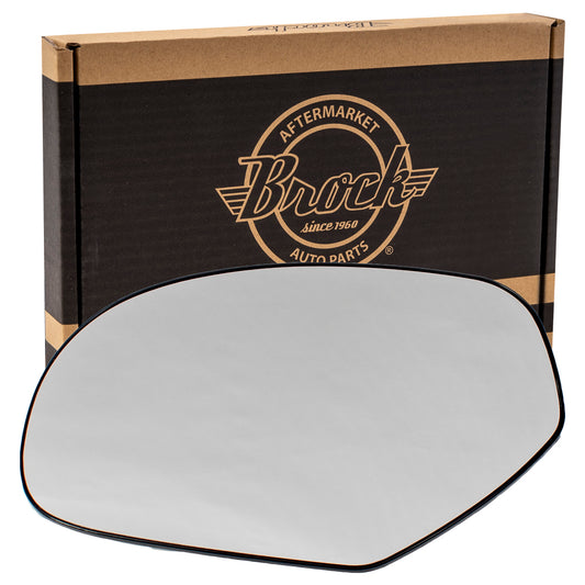 Mirror Glass with Base for 2007-2013 Silverado 1500 for 2007-2014 Silverado 2500 for 2007-2014 Suburban 1500 for 2007-2013 Suburban 2500 15951106 Left GM1323784