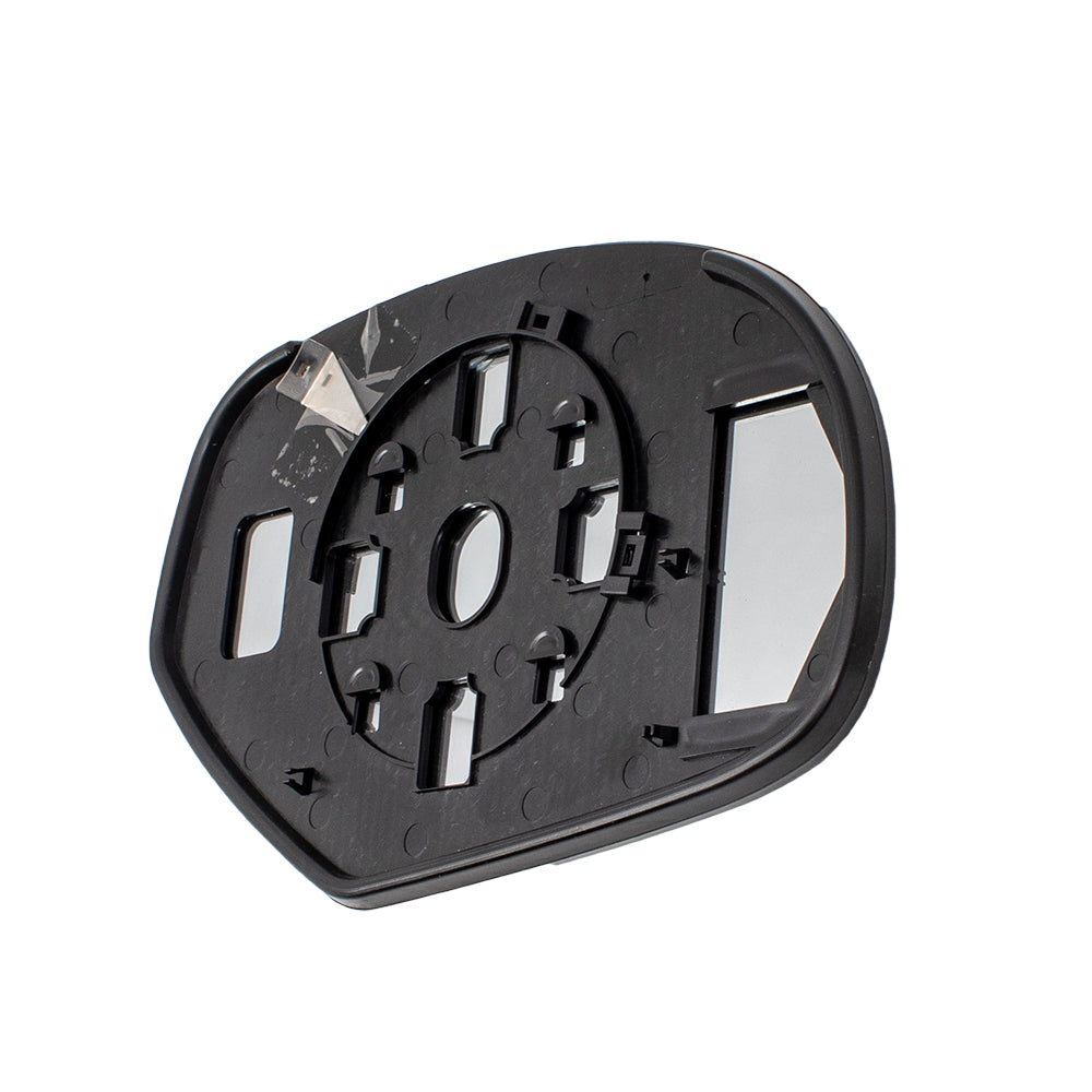 Mirror Glass with Base for 2007-2013 Silverado 1500 for 2007-2014 Silverado 2500 for 2007-2014 Suburban 1500 for 2007-2013 Suburban 2500 15951106 Set GM1323784