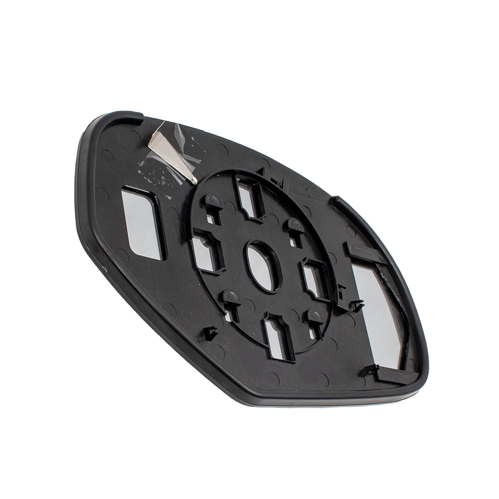 Mirror Glass with Base for 2007-2013 Silverado 1500 for 2007-2014 Silverado 2500 for 2007-2014 Suburban 1500 for 2007-2013 Suburban 2500 15951106 Set GM1323784