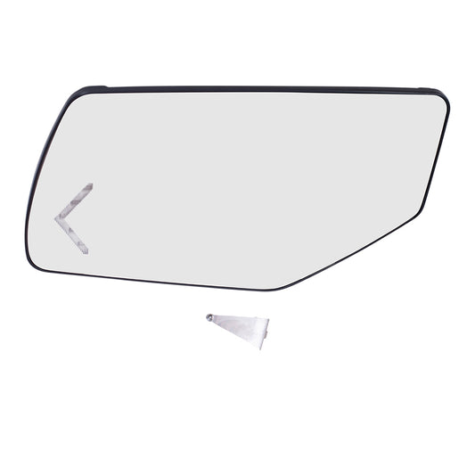 Mirror Glass with Base for 2015-2020 Tahoe Turn Signal Indicator Automatic Dimming Power Fold for 2015-2020 Suburban for 2016-2019 Suburban 3500 HD 23241377 Left GM1324148