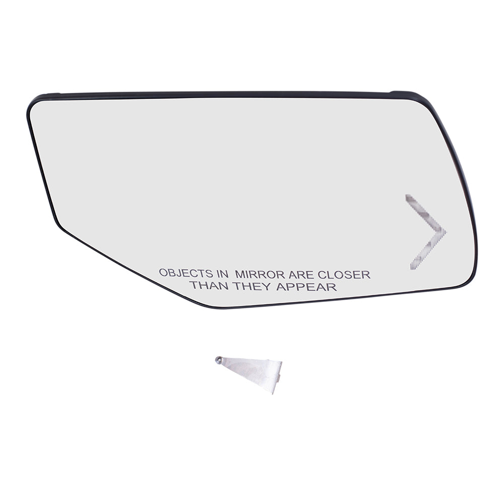 Mirror Glass with Base for 2015-2020 Tahoe Turn Signal Indicator Power Fold for 2015-2020 Suburban for 2016-2019 Suburban 3500 HD 22976557 Right GM1325148