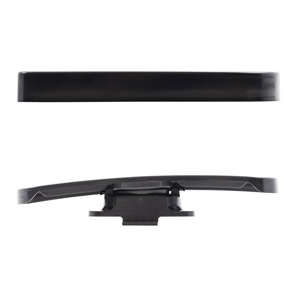 Brock Aftermarket Replacement Driver Left Passenger Right Upper and Lower Mirror Glass and Base Without Heat 4 Piece Set Compatible With 2008-2022 Chevy Express