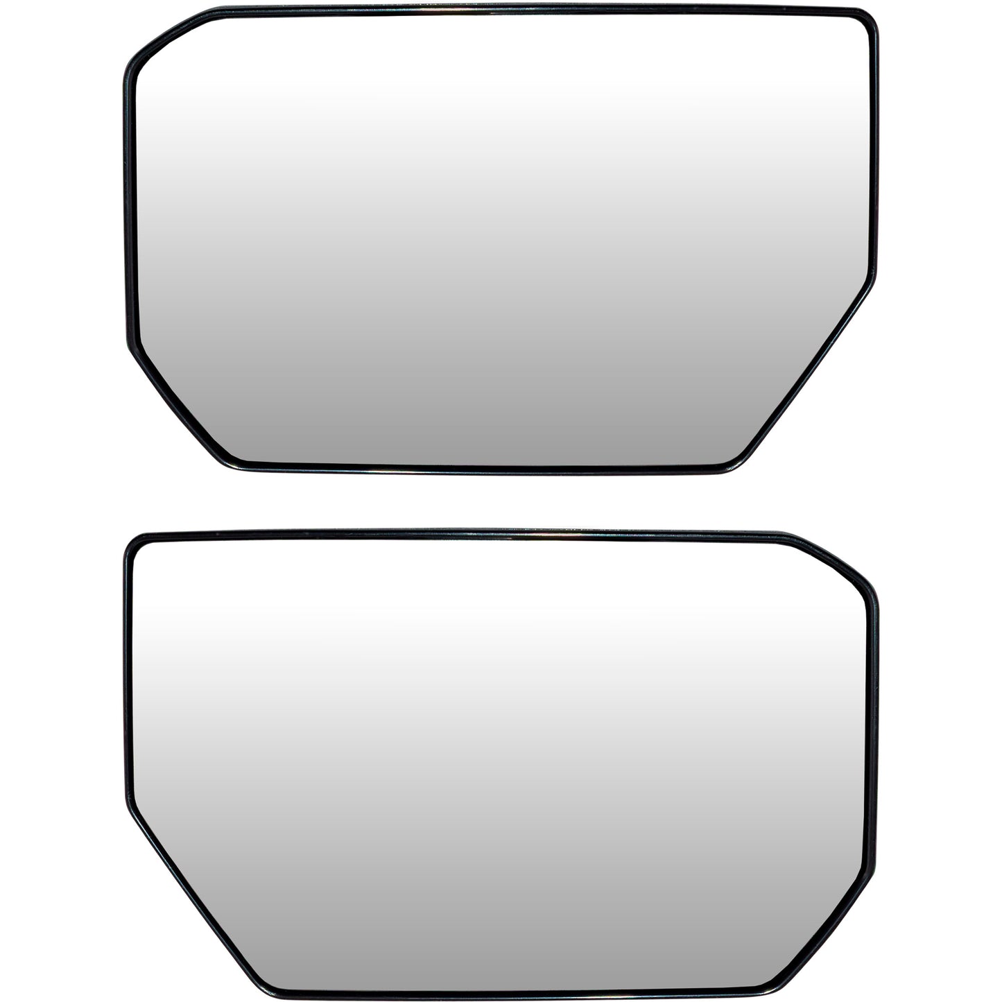 Brock Driver Side Left Passenger Side Right Door Mirror Glass and Base Set Compatible with 2023-2024 Chevrolet Colorado 2023-2024 GMC Canyon 1339-0067LR