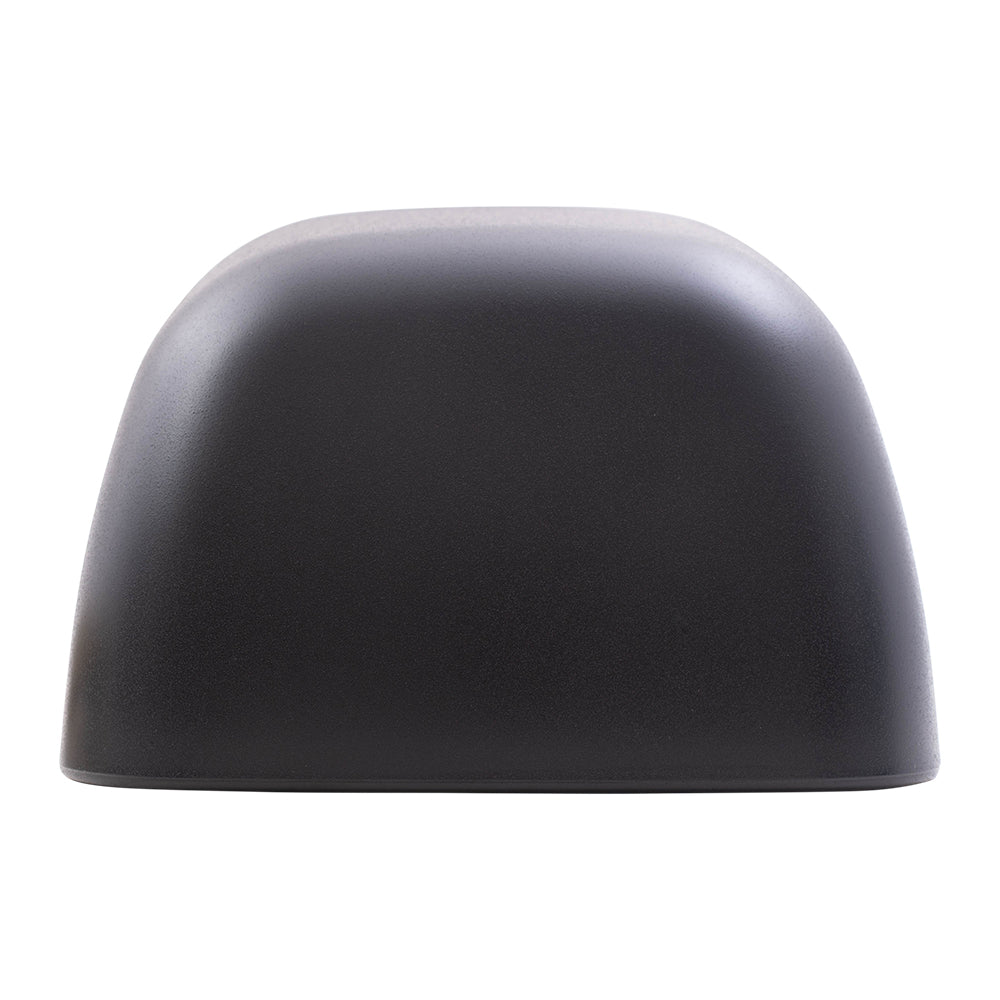 Replacement Textured Black Mirror Cover w/ Lighting Compatible with 2003-2009 Kodiak Topkick 20791442