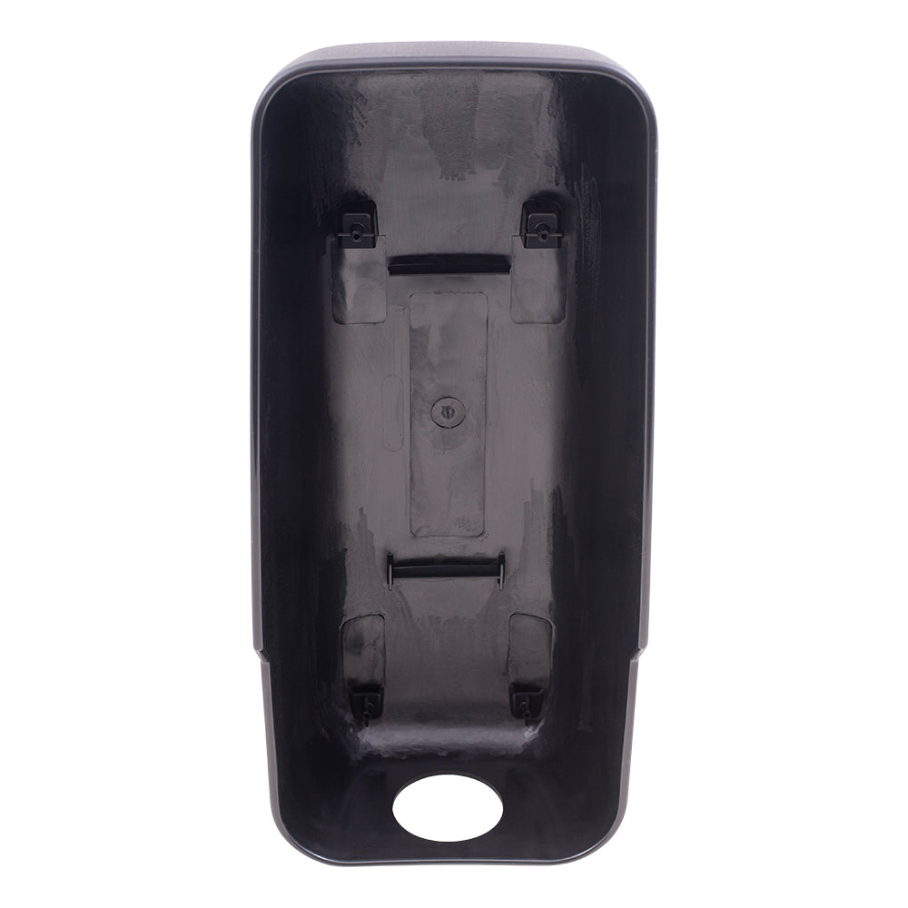 Replacement Pair Textured Black Mirror Covers Compatible with 2003-2009 Kodiak Topkick 20791441