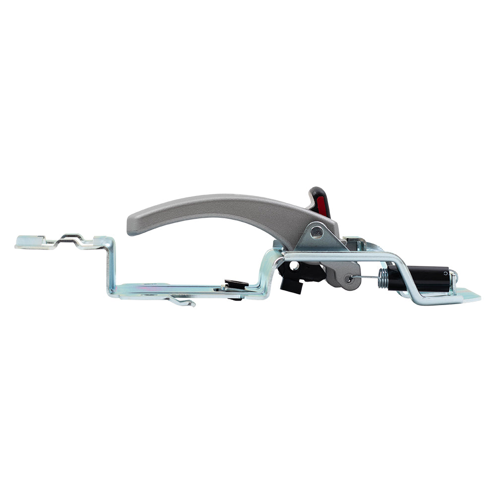 Brock Replacement Driver Inside Satin Door Handle Compatible with 2005-2009 Equinox 2006-2009 Torrent 15926295