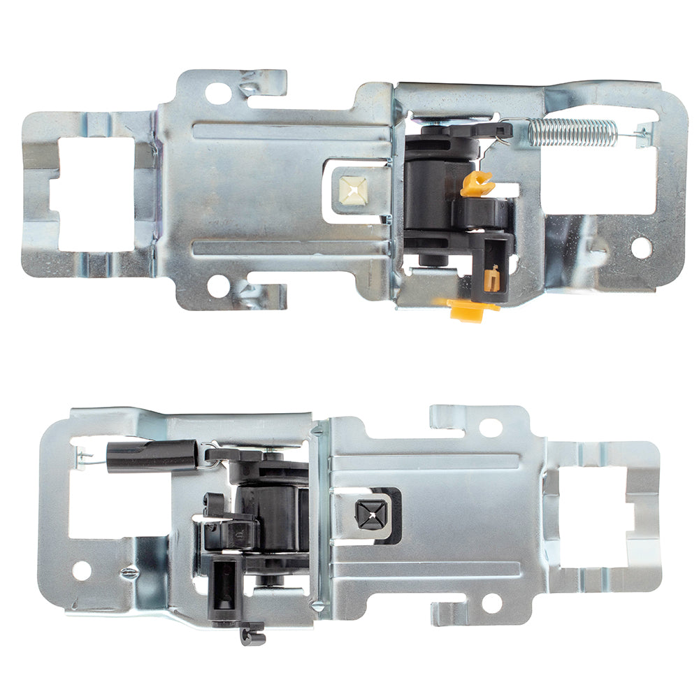 Brock Replacement 4 Pc Set Inside Door Handles Compatible with 2005-2009 Equinox 2006-2009 Torrent 25897973 15926296