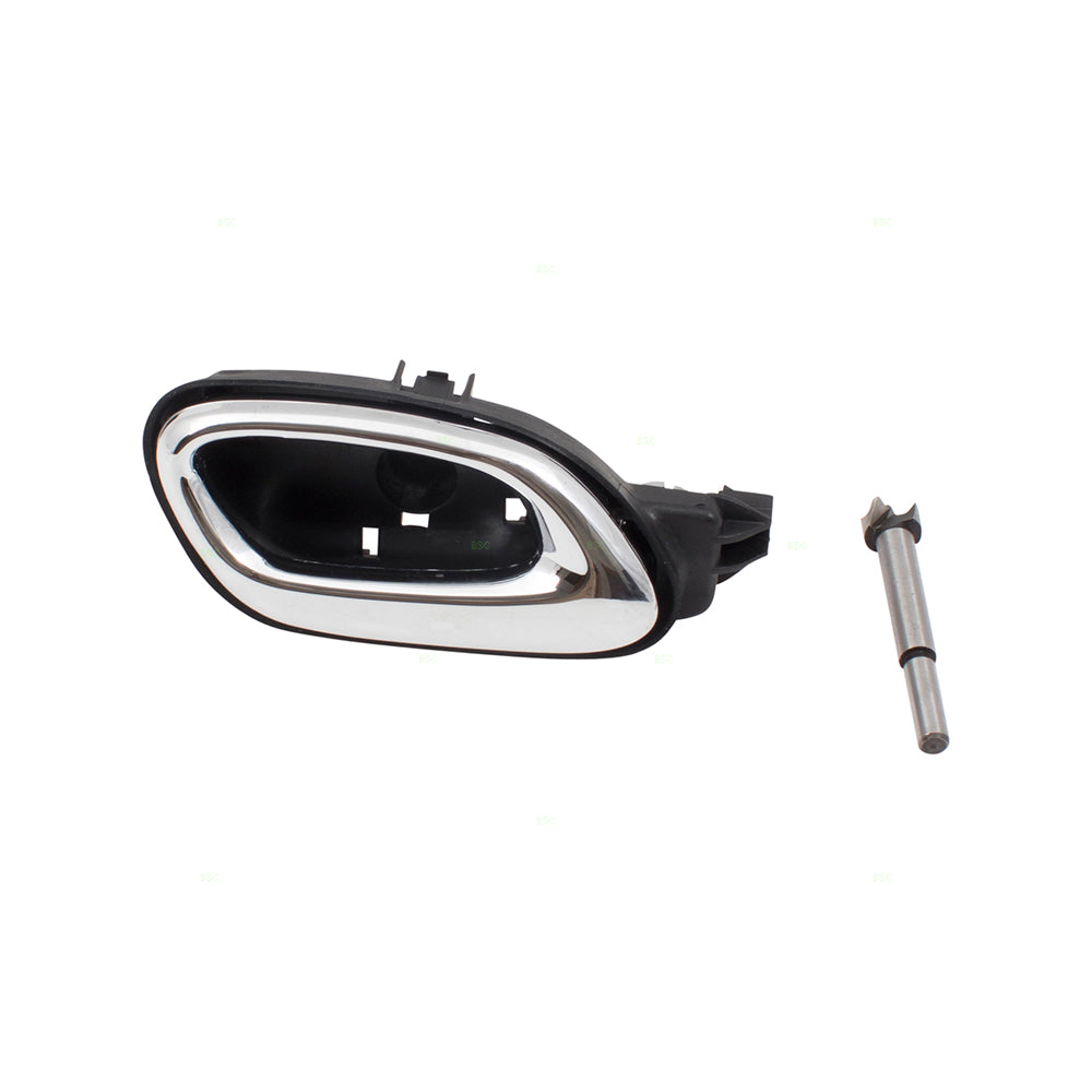 Brock Replacement Passenger Inside Front Door Handle & Base Kit Compatible with 2010-2015 Camaro 20955302