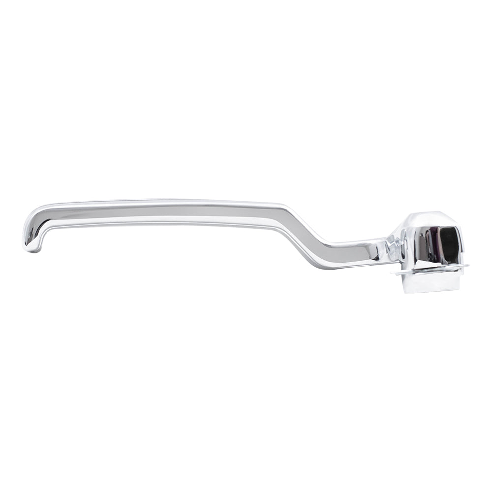 Brock Replacement Driver Front Inside Chrome Door Handle Compatible with El Camino Impala Nova Cutlass Ventura 7743521