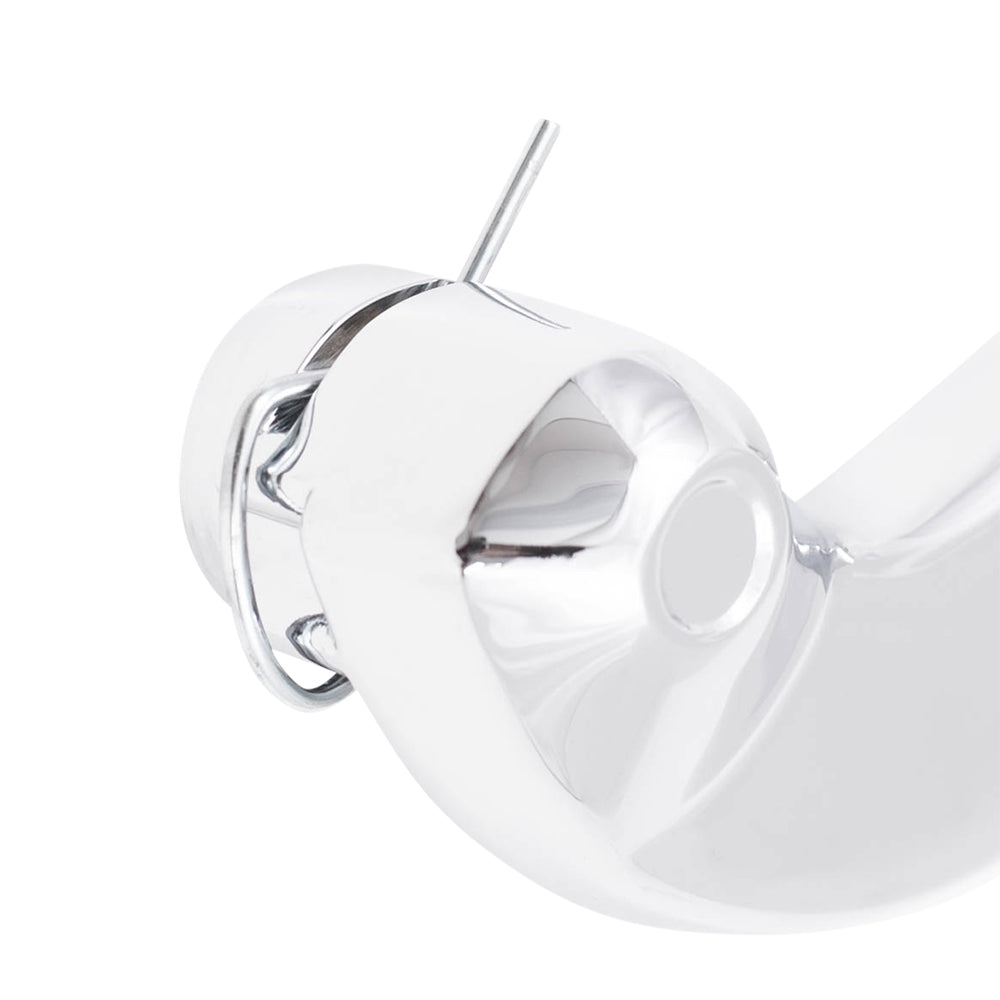 Brock Replacement Driver Front Inside Chrome Door Handle Compatible with El Camino Impala Nova Cutlass Ventura 7743521