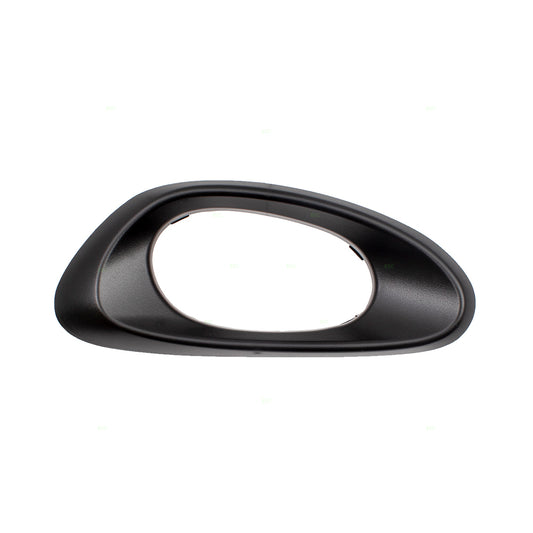 Brock Replacement Drivers Front Interior Inside Door Handle Trim Bezel Black Textured Compatible with 02-09 Trailblazer & 02-06 EXT 15214501