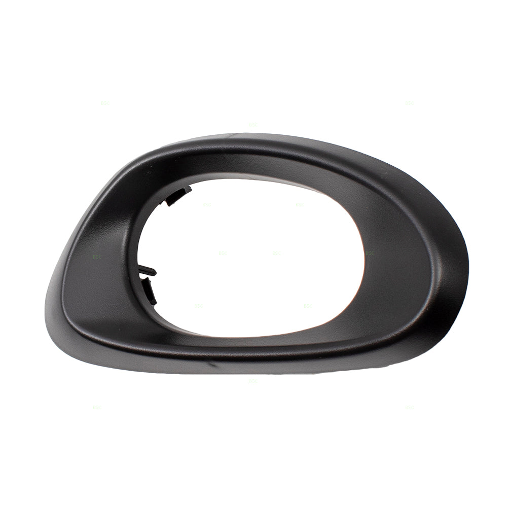 Brock Replacement Drivers Front Interior Inside Door Handle Trim Bezel Black Textured Compatible with 02-09 Trailblazer & 02-06 EXT 15214501