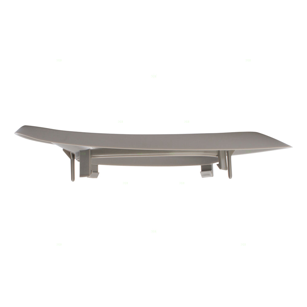 Brock Replacement Drivers Inside Interior Front Door Handle Trim Bezel Textured Gray Compatible with Trailblazer & EXT 25894590