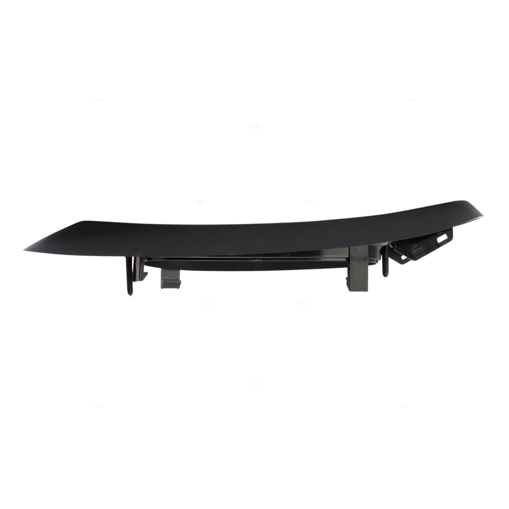 Brock Replacement Drivers Inside Interior Front Door Handle Trim Bezel Textured Black Compatible with Trailblazer & EXT 15214503