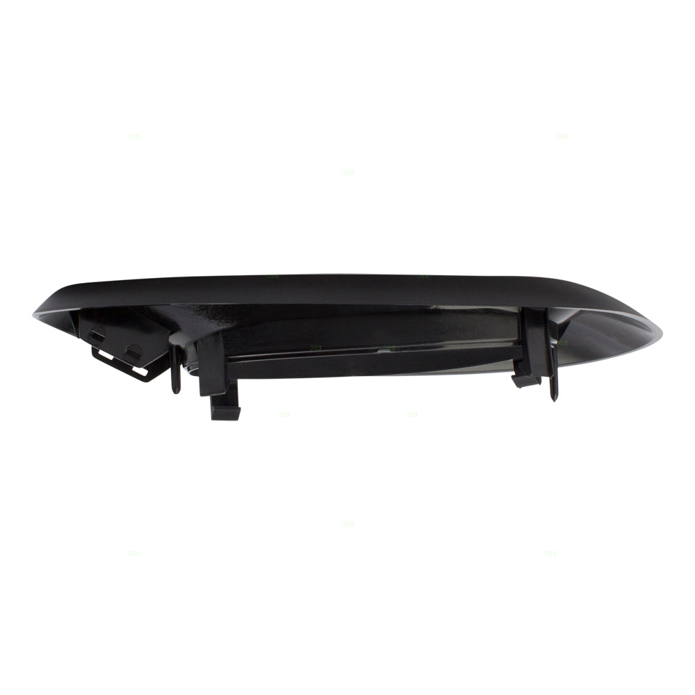 Brock Replacement Drivers Inside Interior Front Door Handle Trim Bezel Textured Black Compatible with Trailblazer & EXT 15214503
