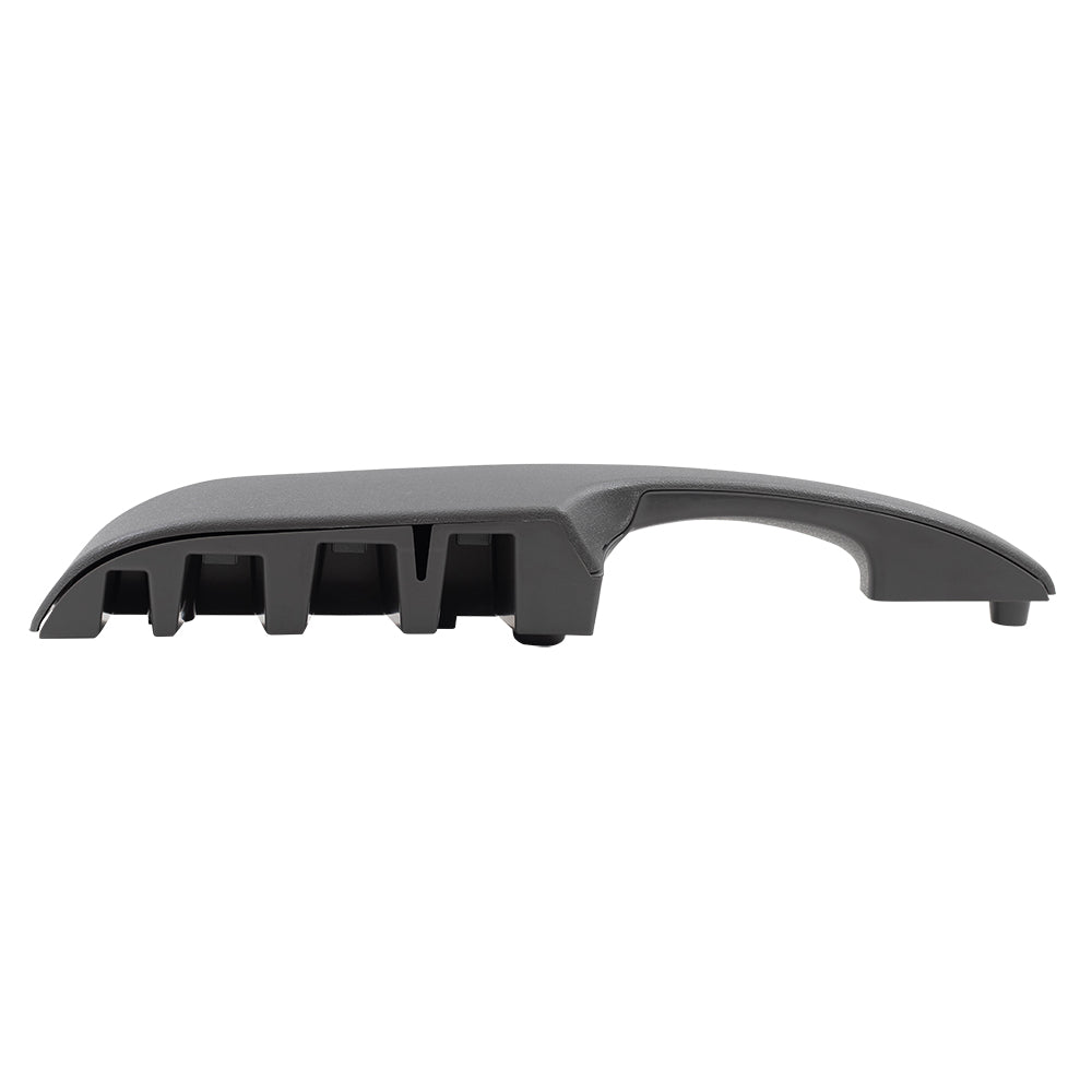 Brock Aftermarket Replacement Front Driver Left Inside Door Pull Handle Assembly And Hardware Pewter/Gray Compatible With 2003-2022 Chevy Express