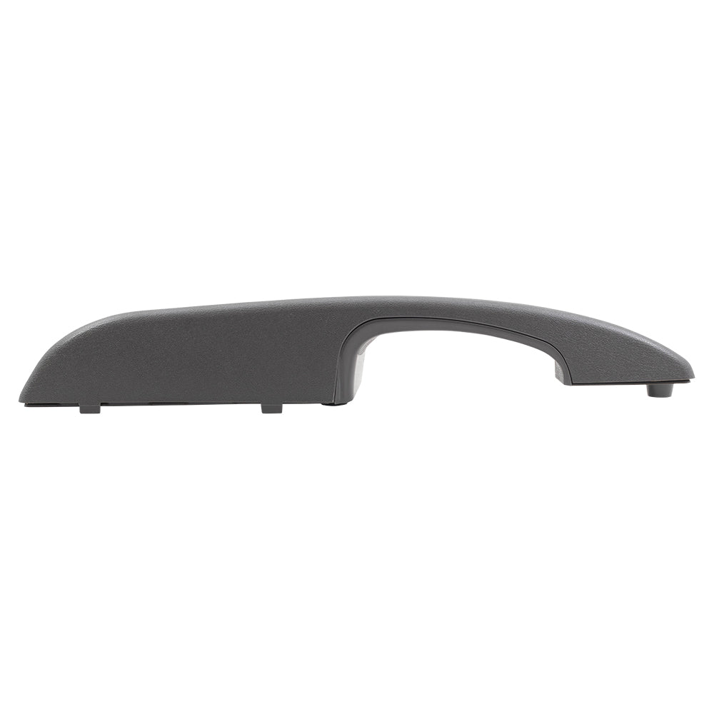Brock Aftermarket Replacement Front Passenger Right Inside Door Pull Handle Assembly And Hardware Pewter/Gray Compatible With 2003-2022 Chevy Express