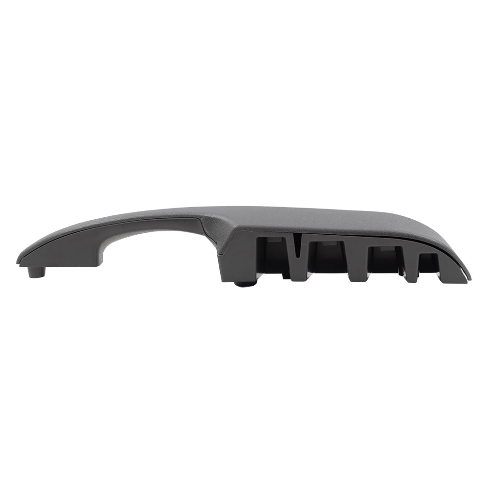 Brock Aftermarket Replacement Front Passenger Right Inside Door Pull Handle Assembly And Hardware Pewter/Gray Compatible With 2003-2022 Chevy Express