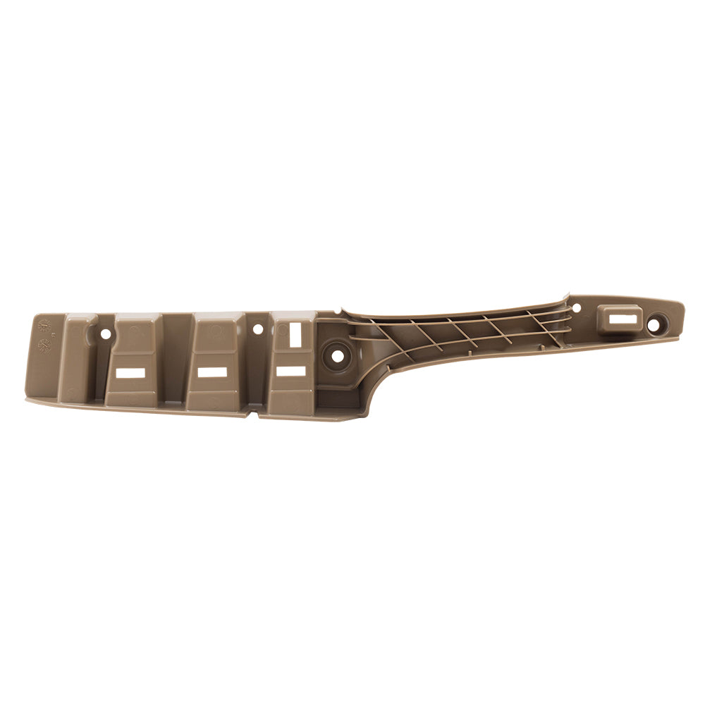 Brock Aftermarket Replacement Front Driver Left Inside Door Pull Handle Assembly And Hardware Neutral/Tan Compatible With 2003-2022 Chevy Express