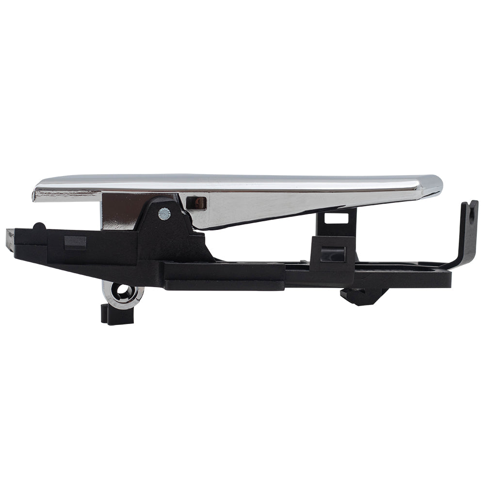 Brock Replacement Driver Chrome Inside Door Handle Compatible with 07-11 Aveo Sedan