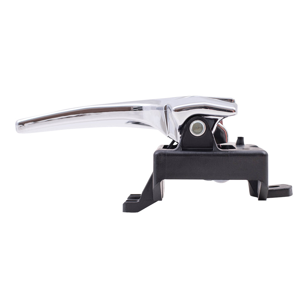 Brock Replacement Driver Side Chrome Inside Door Handle Compatible with 2002-2007 Buick Rendezvous