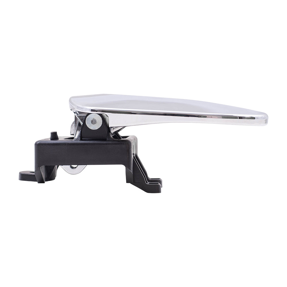 Brock Replacement Driver Side Chrome Inside Door Handle Compatible with 2002-2007 Buick Rendezvous