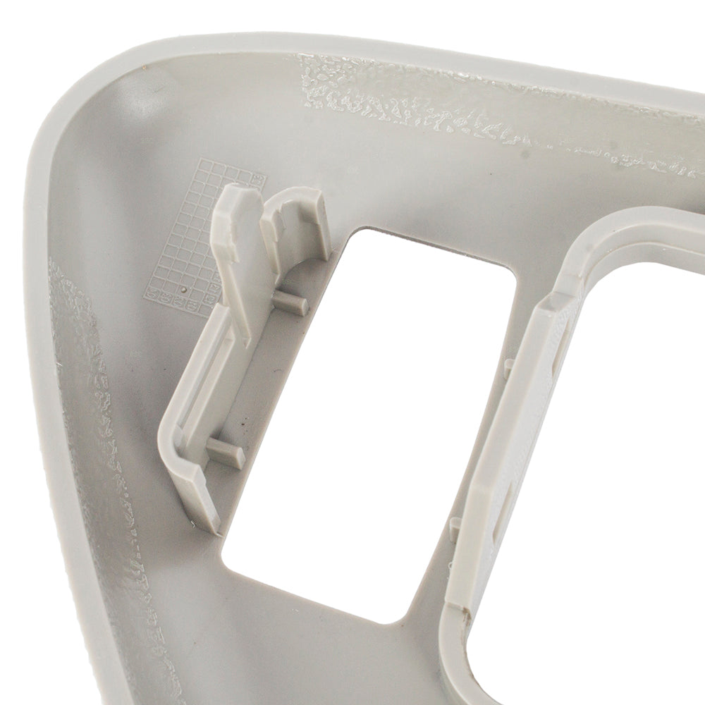 Brock Replacement Passengers Inside Interior Gray Door Handle Trim Bezel Compatible with Escalade Pickup Suburban Tahoe Yukon 15708080