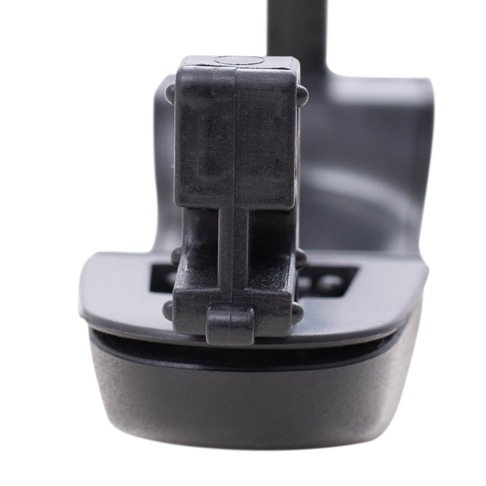 Brock Replacement Driver Outside Front Textured Door Handle w/ Cap & Keyhole Compatible with 05-09 Equinox Malibu G6 Torrent