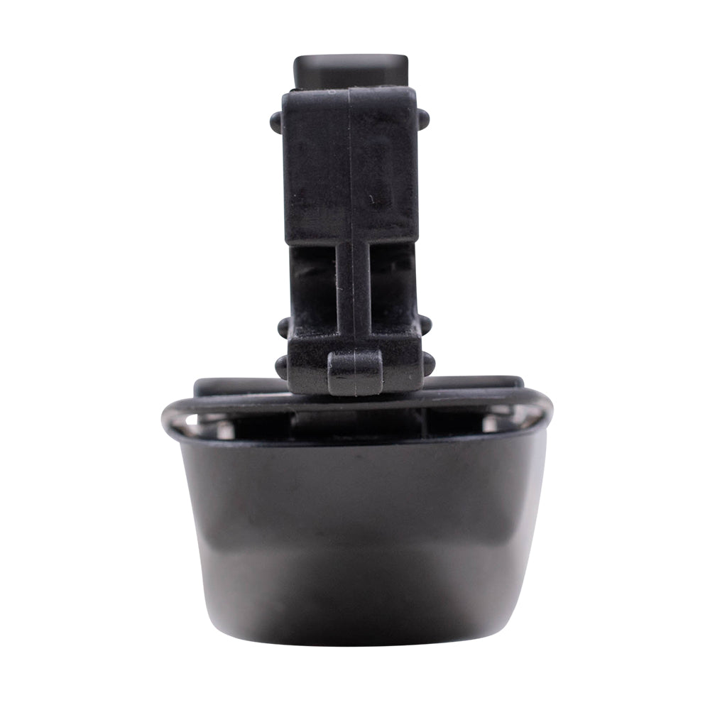 Brock Replacement Rear Driver and Passenger Side Outside Door Handles with Cap Compatible with 2005-2009 Equinox/ 2006-2009 Torrent/ 2004-2007 Malibu/ 2008 Malibu Classic/ 2005-2010 G6