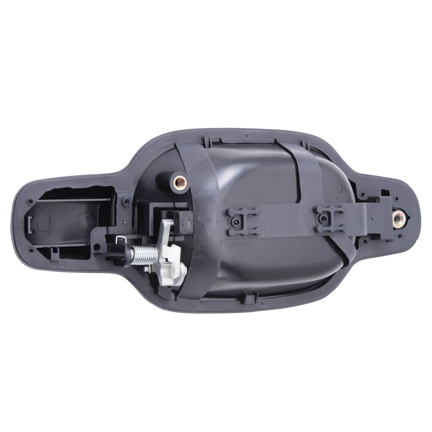 Brock Replacement Passenger Outside Exterior Rear Door Handle Compatible with 04-12 Canyon Colorado i-Series Crew Cab Pickup Truck 20829881