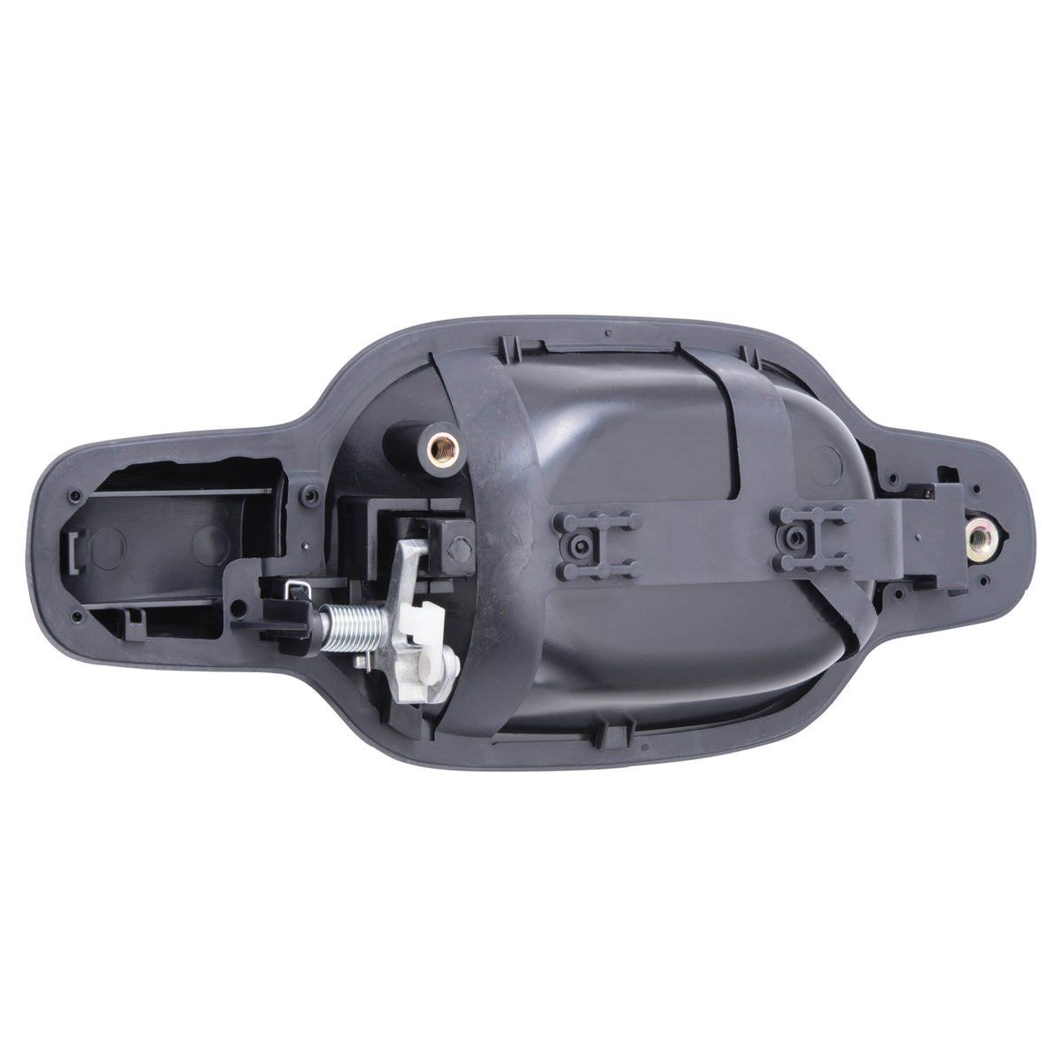 Brock Replacement Passenger Outside Exterior Rear Door Handle Compatible with 04-12 Canyon Colorado i-Series Crew Cab Pickup Truck 20829881