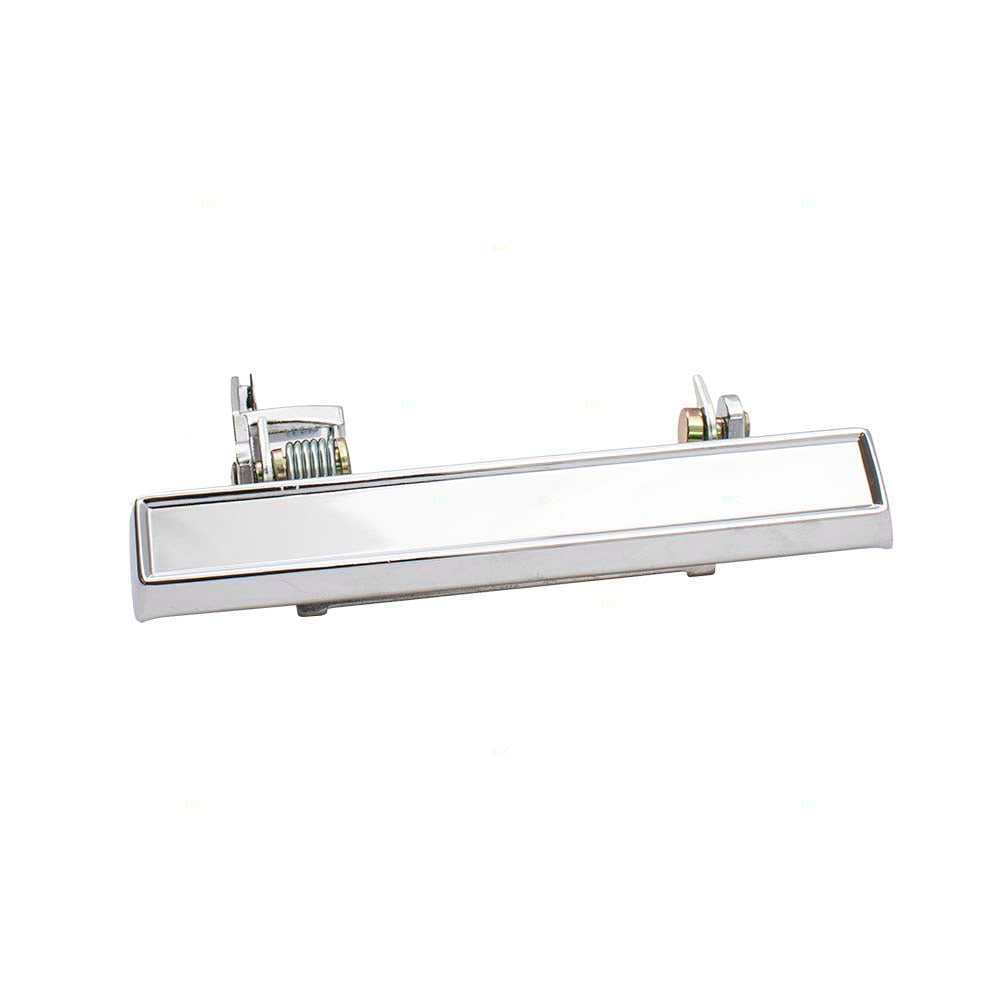 Brock Replacement Passenger Outside Exterior Front Rear Door Handle Chrome Compatible with 1976-1983 Malibu 20099250 3063340