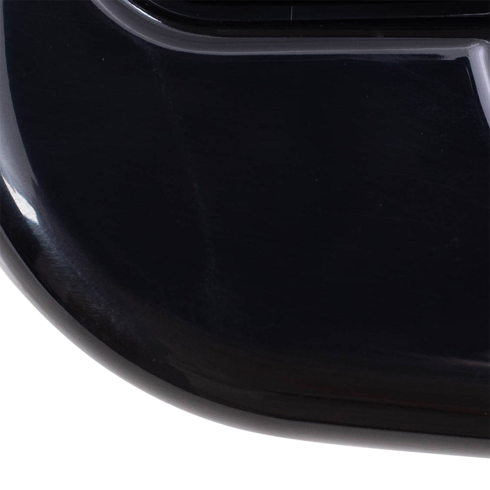 Brock Replacement Passenger Front Outside Door Handle Black Bezel w/ Chrome Lever Compatible with 1999-2007 Silverado Sierra Pickup Truck 15182419